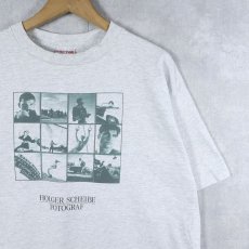 画像1: 90's HOLGER SCHEIBE FOTOGRAF USA製 フォトプリントTシャツ XL (1)