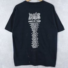 画像2: 2000's ASG ストーナーロックバンド ツアープリントTシャツ BLACK L (2)