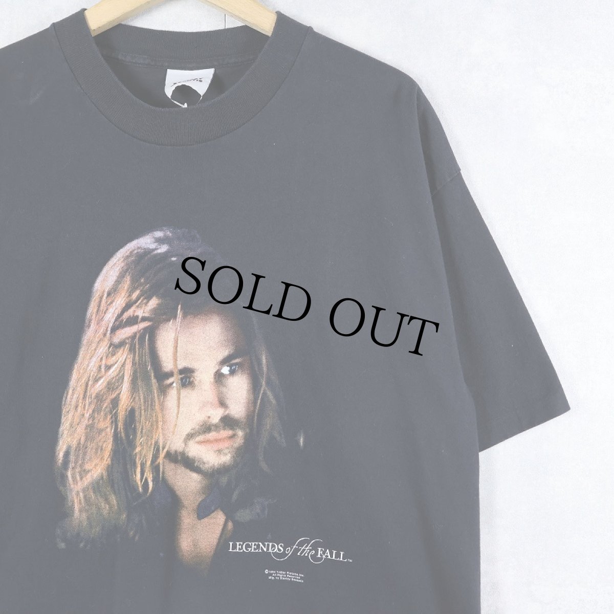 画像1: 90's STANLEY DESANTIS USA製 "LEGENDS OF THE FALL" 映画プリントTシャツ BLACK XL (1)