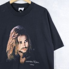 画像1: 90's STANLEY DESANTIS USA製 "LEGENDS OF THE FALL" 映画プリントTシャツ BLACK XL (1)
