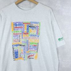 画像1: 2000's Jack Nadel "D.A.R.E." 薬物乱用防止団体プリントTシャツ XL (1)