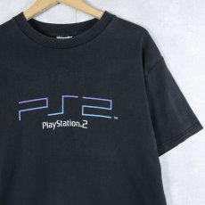 画像1: Playstatin2 ゲームプリントTシャツ BLACK L (1)