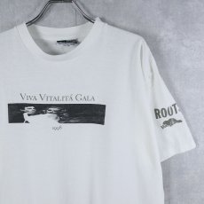 画像1: 90's CANADA製 "VIVA VITALITA GALA" プリントTシャツ XL (1)