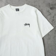 画像2: STUSSY プールイラストプリントTシャツ L (2)