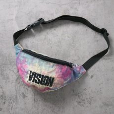 画像1: 80〜90's VISION STREET WEAR タイダイ ウエストバッグ (1)