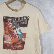 画像1: 80's USA製 Willie Nelson "Entertainer of the Year" シンガーソングライター プリントTシャツ L (1)
