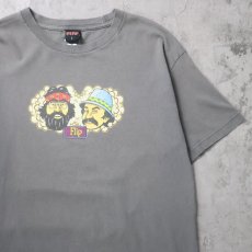 画像1: 90's〜 Flip Skateboards USA製 "Cheech & Chong" コメディアン・デュオプリントTシャツ L (1)