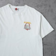画像2: 2000's POWELL PERALTA スカルプリントTシャツ M (2)