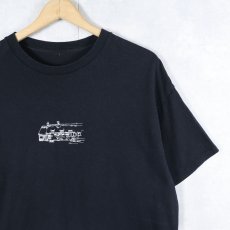 画像1: "The Crown Inn" 刺繍Tシャツ BLACK (1)