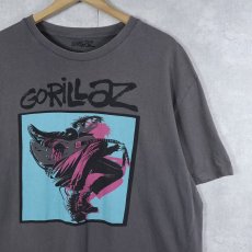 画像1: GORILLAZ ロックバンド プリントTシャツ XL (1)