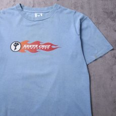画像1: 90's SANTA CRUZ USA製 ロゴプリントTシャツ L (1)