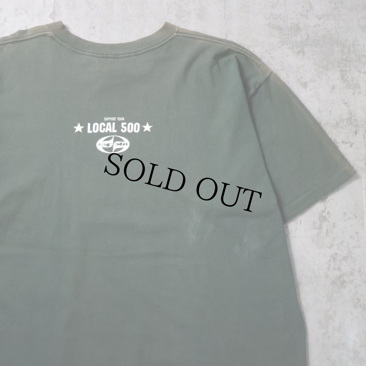 画像2: 90's Split "SUPPORT YOUR LOCAL 500" イラストプリントTシャツ XXL (2)