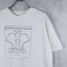 画像1: "M. Kellom's..." 舞踊譜プリントTシャツ (1)