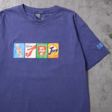 画像1: 90〜2000's FRESHJIVE USA製 パロディプリントTシャツ L (1)