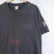 画像1: 90's USA製 "Interview with the Vampire" ゴシック・ホラー映画プリントTシャツ BLACK L (1)
