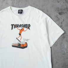 画像1: THRASHER×NECKFACE グラフィックアートプリントTシャツ XL (1)