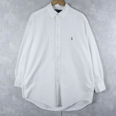 画像1: Ralph Lauren "YARMOUTH" ボタンダウン オックスフォードシャツ SIZE16-33 (1)