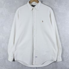 画像1: Ralph Lauren ボタンダウン オックスフォードシャツ SIZE16-35 (1)