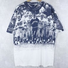 画像2: 80's Champion トリコタグ USA製 "NOTRE DAME" 大判プリントTシャツ XL (2)