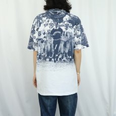 画像4: 80's Champion トリコタグ USA製 "NOTRE DAME" 大判プリントTシャツ XL (4)