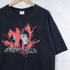画像1: HORSEMAN'S HOLLOW ホラーイベントプリントTシャツ XL (1)