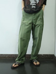 画像2: 50's U.S.ARMY ベイカーパンツ W30-32 (2)