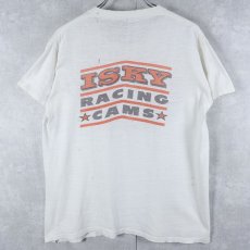 画像2: 60's NHRA "ISKY CAMS" 染み込みプリントTシャツ (2)