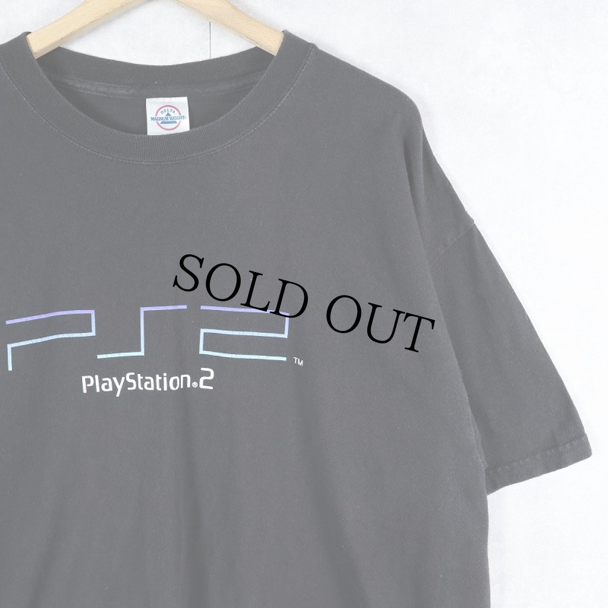 画像1: PlayStation 2 USA製 ゲームプリントTシャツ BLACK XL (1)