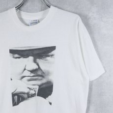 画像1: 90's W.C.Fields USA製 コメディアンプリントTシャツ L (1)