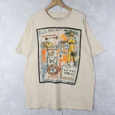 画像1: REASON "JEAN-MICHEL BASQUIAT" アートプリントTシャツ  (1)