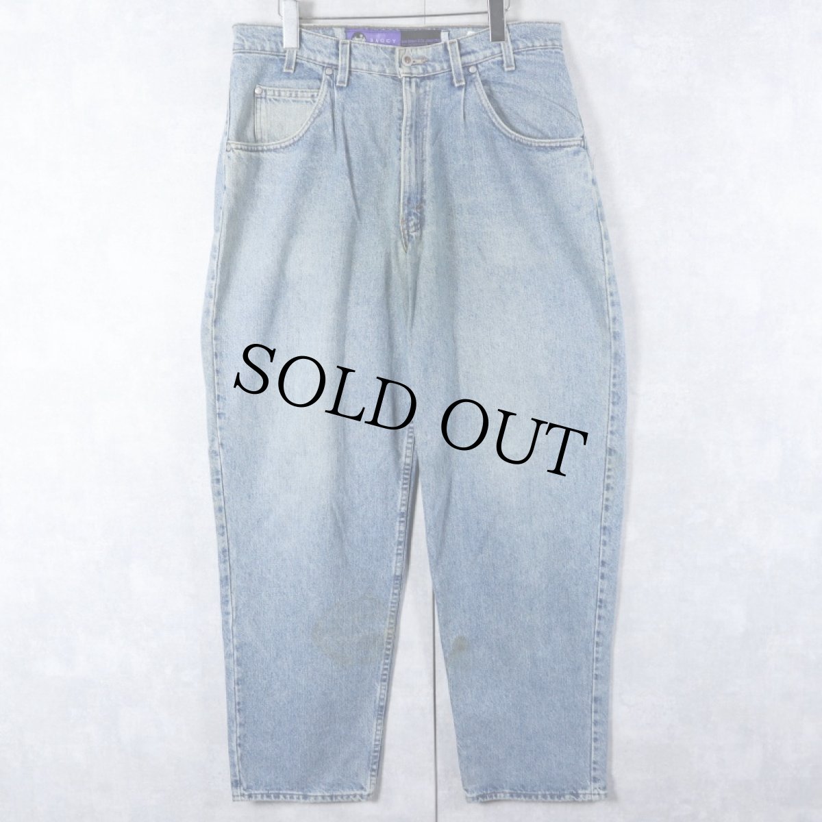 画像1: 90's Levi's SILVERTAB USA製 "BAGGY" デニムパンツ W35 (1)