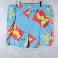 画像1: 80's JAMS "Jams Man" コットンイージーショーツ L (1)