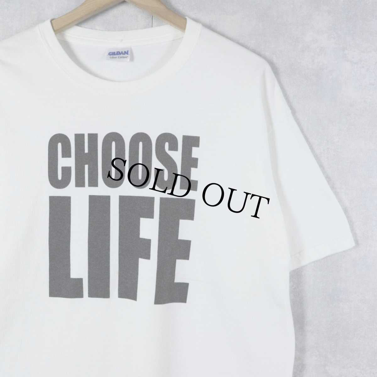 画像1: 2000's "GHOOSE LIFE" プリントTシャツ (1)