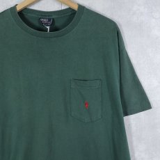 画像1: 90's POLO Ralph Lauren USA製 ポケットTシャツ M (1)