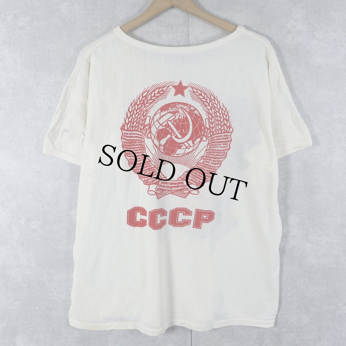 画像2: KGB CCCP "ソ連国家保安委員会" プリントTシャツ (2)