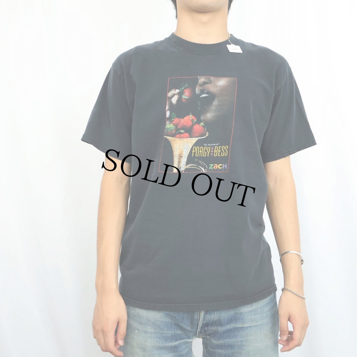 画像2: Gershwin "Porgy and Bess" プリントTシャツ M (2)