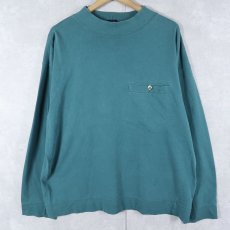 画像1: 90's GAP モックネック ポケットロンT L (1)