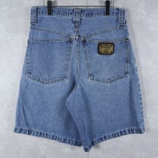 画像2: 90's Karl Kani-Jeans USA製 デニムショーツ W33 (2)