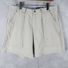 画像1: 90's Timberland コットンショーツ W34 (1)