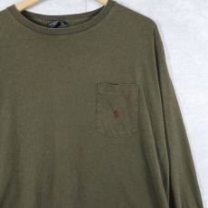 画像1: 90's POLO Ralph Lauren USA製 ポケットロンT L (1)
