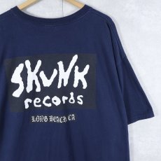 画像2: 90's〜 SUBLIME "Skunk Records" ロックバンドTシャツ NAVY 2XL (2)