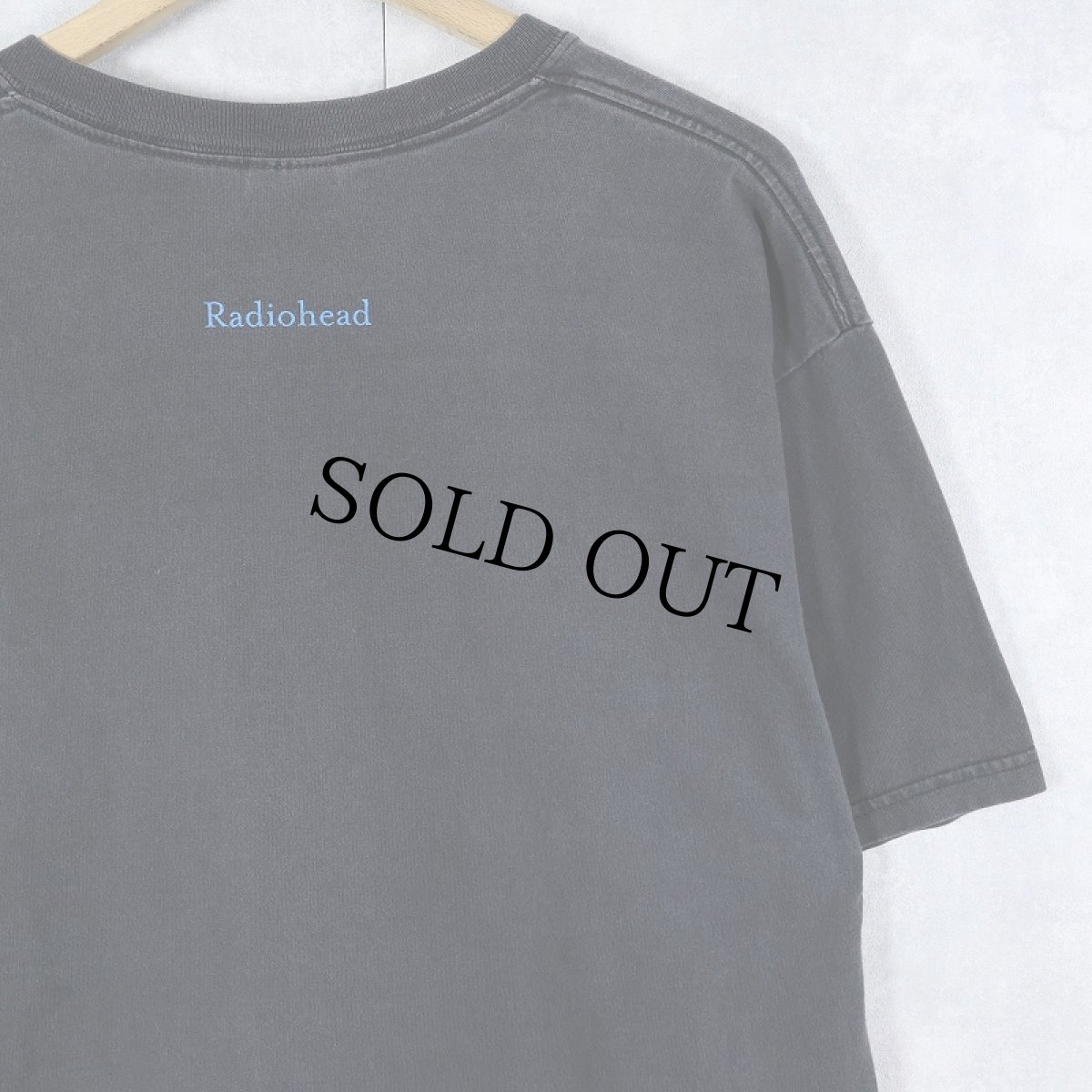 画像2: 2000's〜 RADIOHEAD "Hail to the Thief" ロックバンド アルバムプリントTシャツ BLACK L (2)