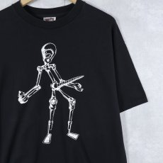 画像1: 90's The Uninvited "Artificial Hip" オルタナティブロックバンド プリントTシャツ BLACK L (1)