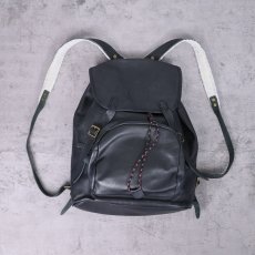 画像1: Beckmann of Norway レザーバックパック BLACK (1)
