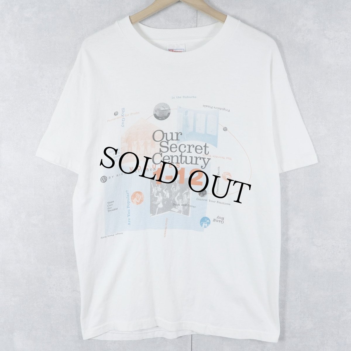 画像1: 2000's "Our Secret Century" フォトプリントTシャツ M (1)