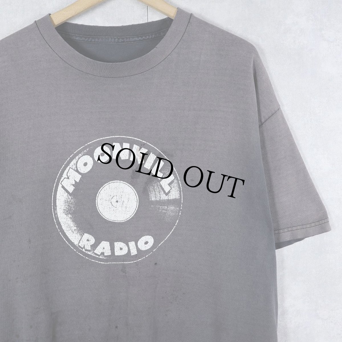 画像1: 90's〜 "MOONKILL RADIO" ラジオ番組プリントTシャツ  (1)