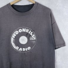 画像1: 90's〜 "MOONKILL RADIO" ラジオ番組プリントTシャツ  (1)