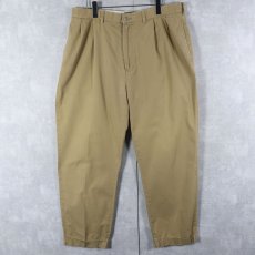 画像1: POLO Ralph Lauren "HAMMOND PANT" 2タックチノトラウザーズ W35 (1)