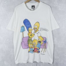 画像1: 90's THE SIMPSONS CANADA製 "SAY CHEESE..." キャラクタープリントTシャツ XL (1)