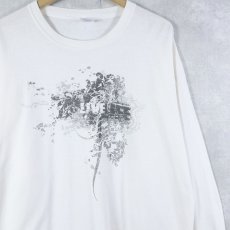 画像1: NEBO TOOLS "LIVE LIFE" イラストプリントロンT XL (1)